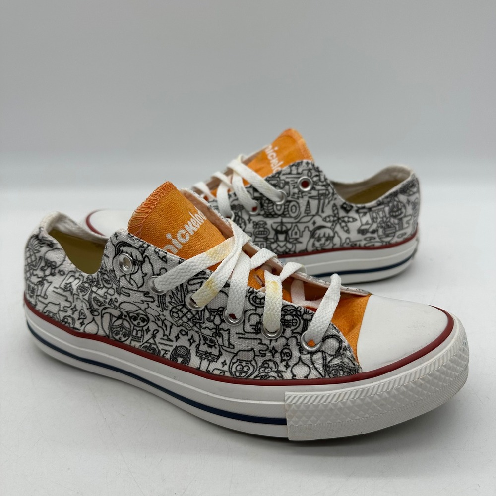 Converse M7652 Mens 6 Womens 8 Chuck Taylor All Star Nickelodeon Doodle Sneakers